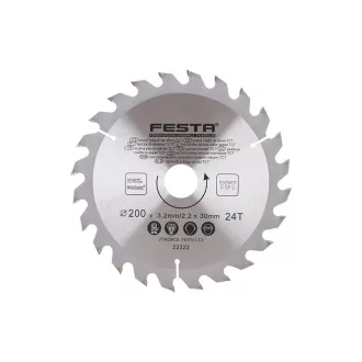   FESTA Pânză de ferăstrău pentru lemn 200 x 30 x 2,2 mm / 24T