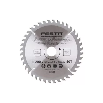   FESTA Pânză de ferăstrău pentru lemn 200 x 30 x 2,2 mm / 40T