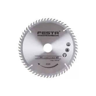   FESTA Pânză de ferăstrău pentru lemn 205 x 30 x 2,2 mm / 60T