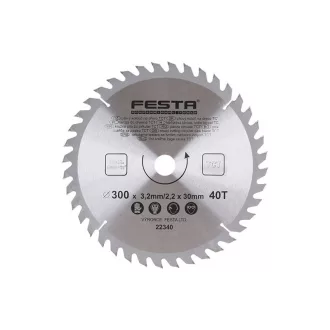   FESTA Pânză de ferăstrău pentru lemn 300 x 30 x 2,2 mm / 40T