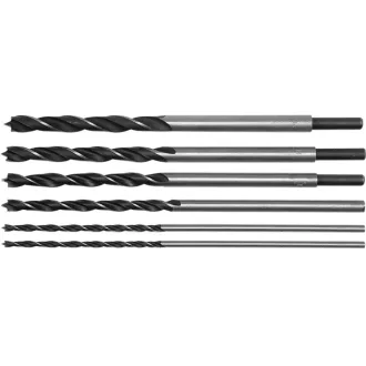 Set burghiu lemn 6 piese (6-8-10-12-13-14 mm) 300 mm