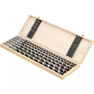   STHOR Set burghiu pentru lemn 6 piese (10-12-14-16-18-20 mm) cutie din lemn de 460 mm