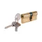 Inserție de blocare 65 mm cu 3 chei de securitate Nichel