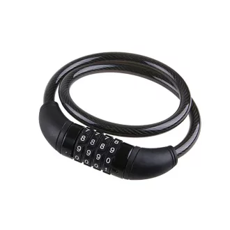   FESTA Lacăt pentru bicicletă 650 x 10 mm cu încuietoare numerică