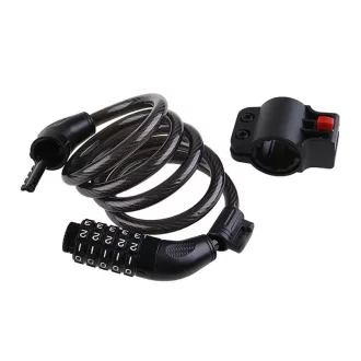   FESTA Lacăt bicicletă 1200 x 10 mm cu încuietoare numerică