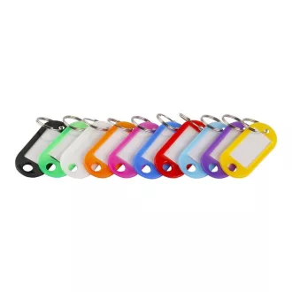   Indicator pentru breloc FESTA din plastic (mai multe culori) (100 buc)