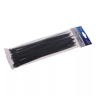 Legătură de cablu 250 x 4,8 mm neagră (50 buc)