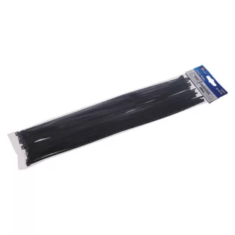 Legătură de cablu 400 x 4,8 mm neagră (50 buc)