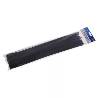 Legătură de cablu 500 x 7,6 mm neagră (50 buc)