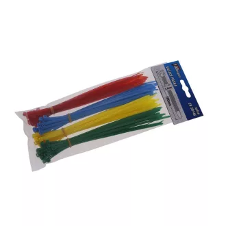   Set prindere cablu 200 x 3,6 mm (roșu-verde-galben-alb) (100 buc)
