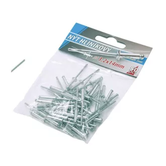 Nituri pop din aluminiu 3,2 x 12 mm (50 bucăți)