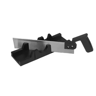 Cutie de onglet din plastic 300 mm + ferăstrău