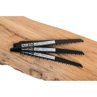 Pânză de ferăstrău FESTA Sabre 150/19/1,3 mm HCS (3 buc)