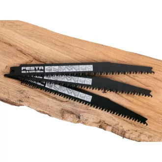 Pânză de ferăstrău FESTA Sabre 200/19/1,3 mm HCS (3 buc)