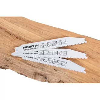   Pânză de ferăstrău FESTA Sabre 150/19/1,0 mm bimetal (3 buc)