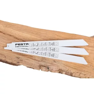   Pânză de ferăstrău FESTA Sabre 225/19/1,0 mm bimetal (3 buc)
