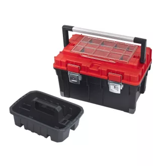 QBRICK REGULAR Cutie pentru scule trophy 2 carbo HD roșu
