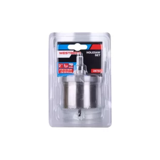 FESTA Set de tăiat cerc 7 bucăți 2" (26-63 mm)