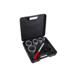Set de tăietor cerc diamantat 8 piese (33-53-67-73-83 mm)