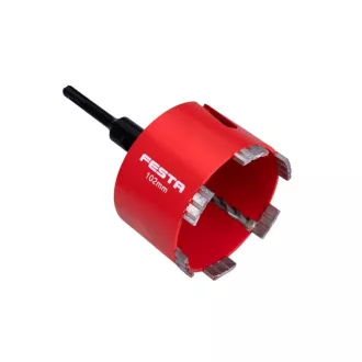FESTA Coroană de diamant segmentată SDS-Plus 102 mm
