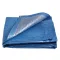 Preș de acoperire standard 16 m2 (4 x 4 m) 70 g/m2 albastru