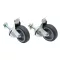 QBRICK SYSTEM Set de accesorii: Roată pivotantă QBRICK SYSTEM