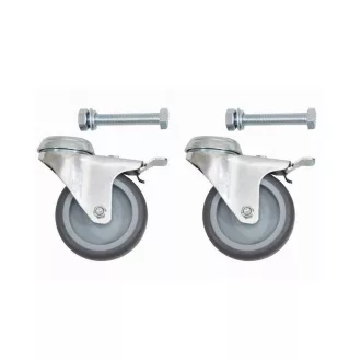   QBRICK SYSTEM Set de accesorii: Roată pivotantă QBRICK SYSTEM