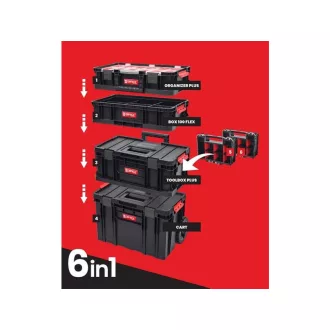 Sistemul de cutii pentru scule QBRICK SYSTEM TWO, 6 piese