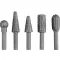 Kit de frezat turbo 5 piese