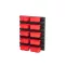 QBRICK SYSTEM ONE Cutie de depozitare + QBRICK SYSTEM PRO Cutie de depozitare cu suport de perete
