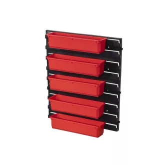   QBRICK SYSTEM ONE Cutie de depozitare + QBRICK SYSTEM PRO Cutie de depozitare cu suport de perete 4