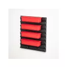 QBRICK SYSTEM ONE Cutie de depozitare + QBRICK SYSTEM PRO Cutie de depozitare cu suport de perete 4