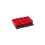 QBRICK SYSTEM ONE Cutie de depozitare + QBRICK SYSTEM PRO Cutie de depozitare cu suport de perete 6