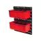 QBRICK SYSTEM ONE Cutie de depozitare + QBRICK SYSTEM PRO Cutie de depozitare cu suport de perete 5