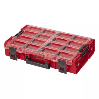   QBRICK SYSTEM ONE 2.0 Organizator XL cu spații lungi de depozitare Red Ultra HD