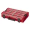 QBRICK SYSTEM ONE 2.0 Organizator XL cu spații lungi de depozitare Red Ultra HD