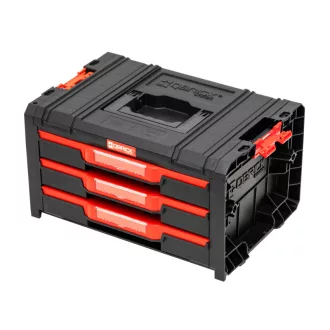 QBRICK SYSTEM PRO 2.0 Cutie pentru scule Expert cu 3 sertare