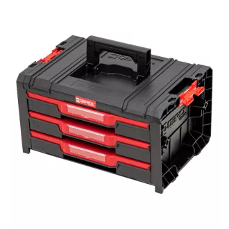 QBRICK SYSTEM PRO 2.0 Cutie pentru scule Expert cu 3 sertare