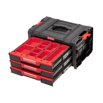 QBRICK SYSTEM PRO 2.0 Cutie pentru scule Expert cu 3 sertare