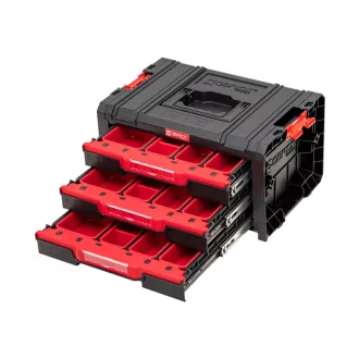 QBRICK SYSTEM PRO 2.0 Cutie pentru scule Expert cu 3 sertare