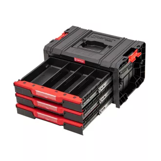 QBRICK SYSTEM PRO 2.0 Cutie pentru scule cu 3 sertare