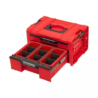   QBRICK SYSTEM PRO Cutie pentru scule cu sertare 2 EXPERT Rosu Ultra HD