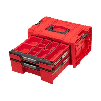   QBRICK SYSTEM PRO Cutie pentru scule cu sertare 2 EXPERT Rosu Ultra HD