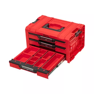   QBRICK SYSTEM PRO 2.0 Cutie scule cu sertare 3 EXPERT Red Ultra HD