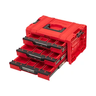   QBRICK SYSTEM PRO 2.0 Cutie scule cu sertare 3 EXPERT Red Ultra HD