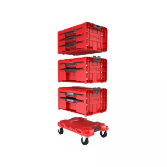   QBRICK SYSTEM PRO Valiză de scule cu roți cu sertare 3 Red Ultra HD