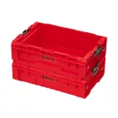 QBRICK SYSTEM PRO 2.0 Cutie cu mâner extensibilă Custom Red Ultra HD