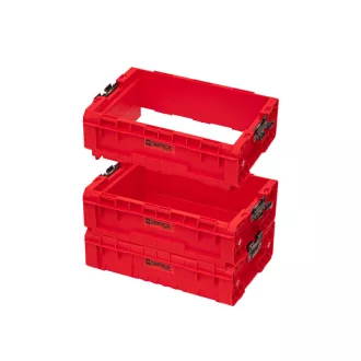   QBRICK SYSTEM PRO 2.0 Cutie cu mâner extensibilă Custom Red Ultra HD