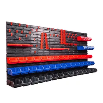 QBRICK REGULAR Sistem de depozitare perforat de perete BIG