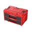 QBRICK SYSTEM ONE Cutie de unelte cu 2.0 sertare Roșu